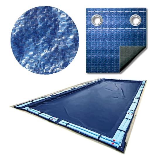Swim Central 29Ft Blue Rectangular Inground Swimming Pool Winter Cover | 21ft x 29ft | Michaels®